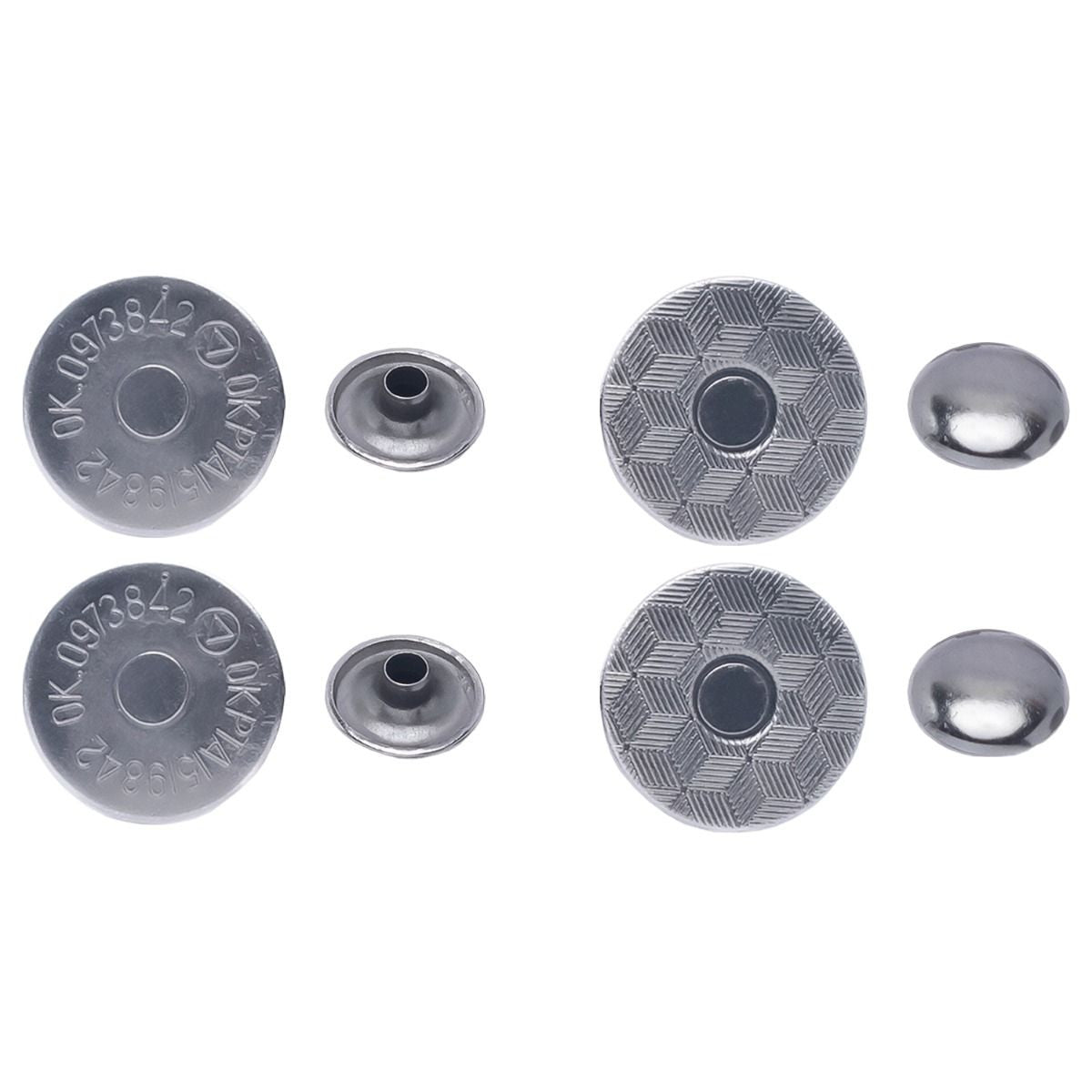 Magnetic Clasp Snap Fastener Button Double Rivet Closures