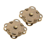 Sew-on Magnetic Snap Fastener Metal Clasps