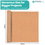 Lightweight 180gsm Cork Fabric Roll