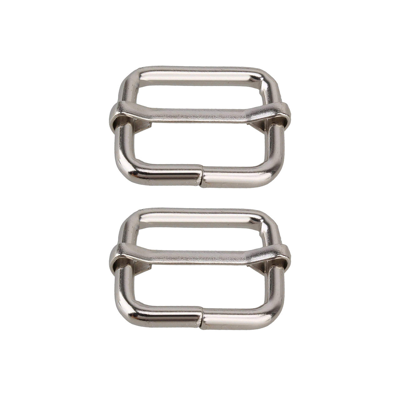 Non-Welded Metal Triglide Slider Buckles (Pack of 2)