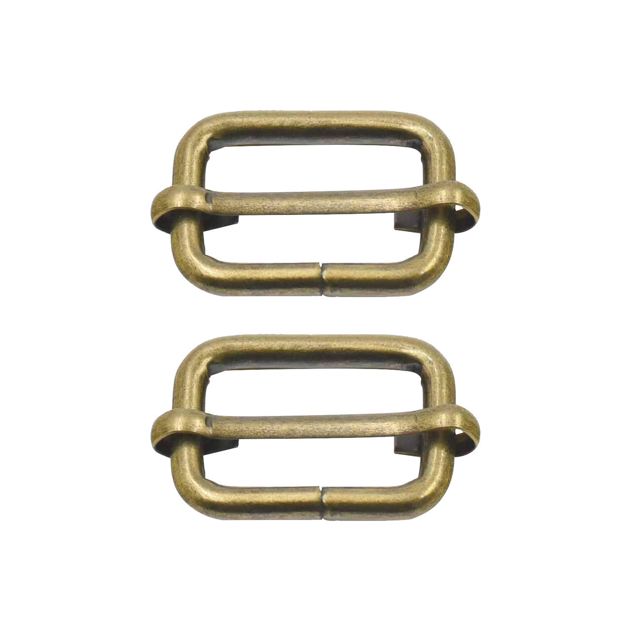 Non-Welded Metal Triglide Slider Buckles (Pack of 2)