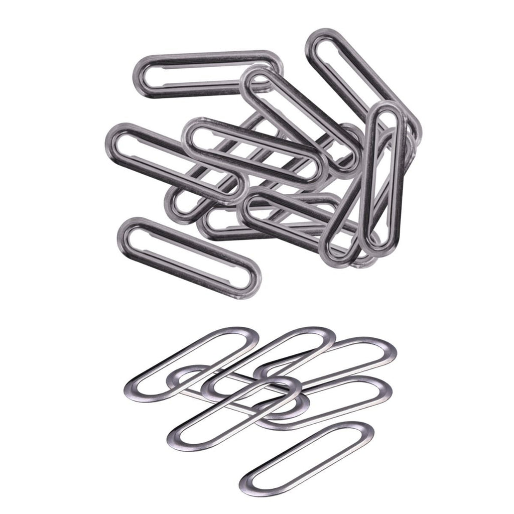 Brass Oval Eyelets with Washers and Fixing Hand Tool (Pack of 50)