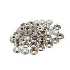15mm Silver Press Stud Sockets - Large (Pack of 1)