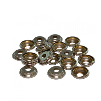 15mm Silver Press Stud Sockets - Large (Pack of 1)