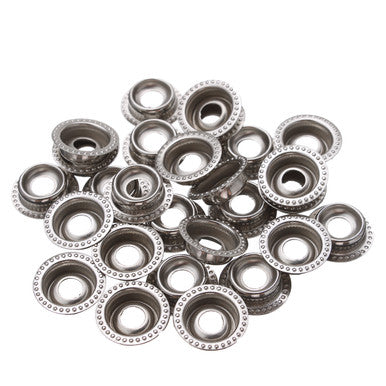 15mm Silver Press Stud Male Studs - Large (Pack of 1)
