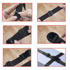 25mm Plastic Side Release Buckles & Triglide Sliders (Pack of 2)