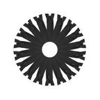 YKK Nylon Lightweight Closed End Concealed Zip