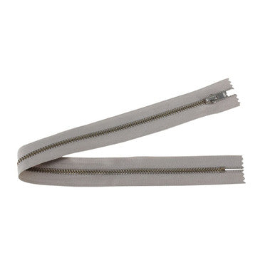 15" Metal Heavy Duty Closed End Zipper