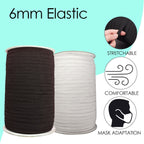 6mm Flat Elastic Cord