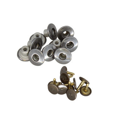 14mm Replacement Jeans Buttons (Pack of 10)