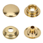 4-Part Iron Press Studs (Large) - 10 Sets