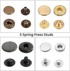 S Spring Press Studs