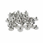 15mm Silver Press Stud Posts - Large (Pack of 1)