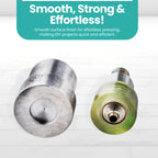 Double Cap Tubular Rivets Die Tool Set for Green Machine Hand Press