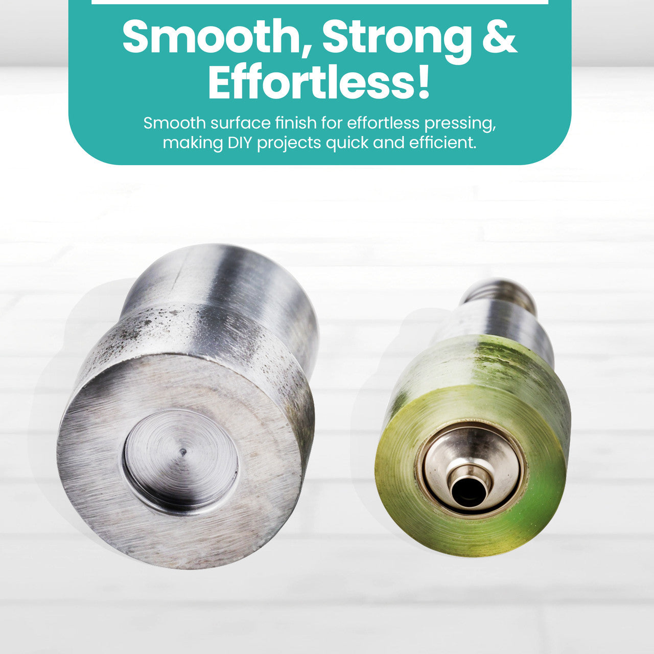 Double Cap Tubular Rivets Die Tool Set for Green Machine Hand Press