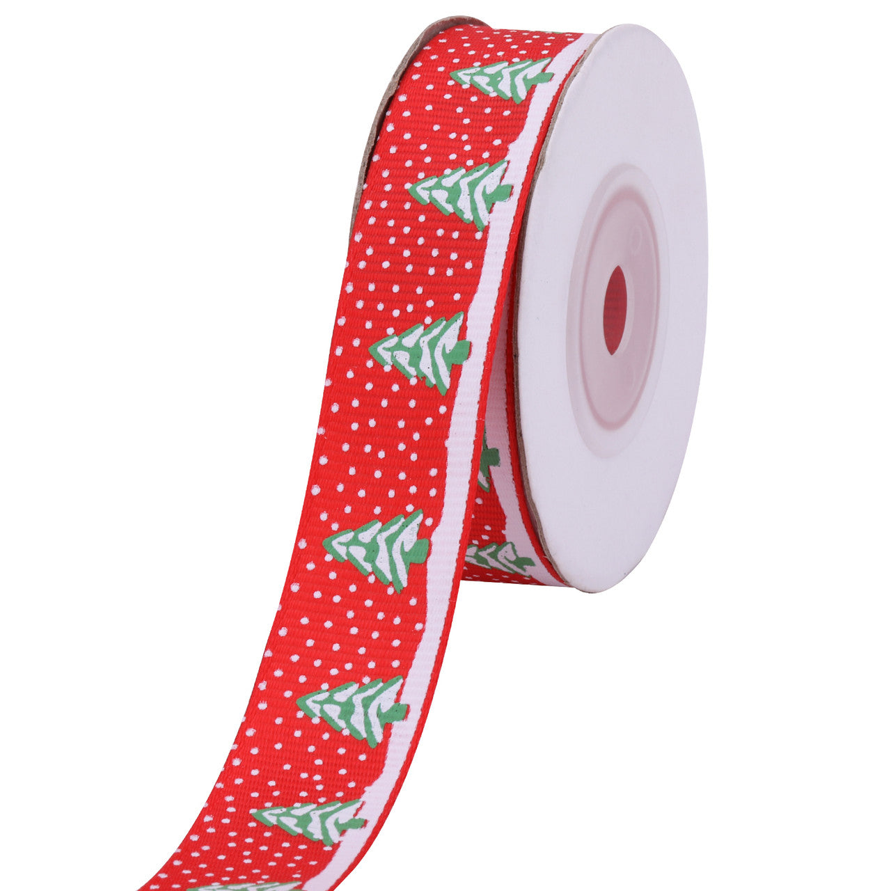 20mm Double Sided Ribbon - Christmas Trees