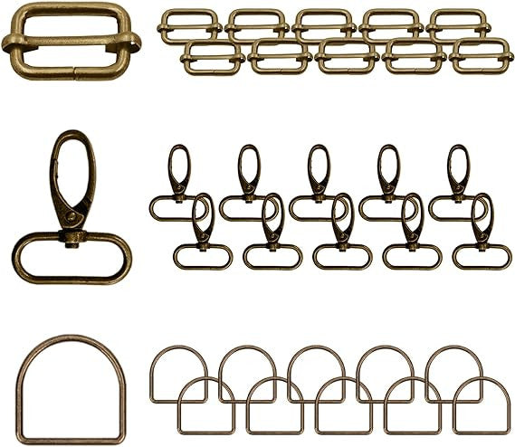25mm Bag Makers Fastenings Bundle
