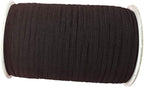 3mm Flat Elastic Cord, Black