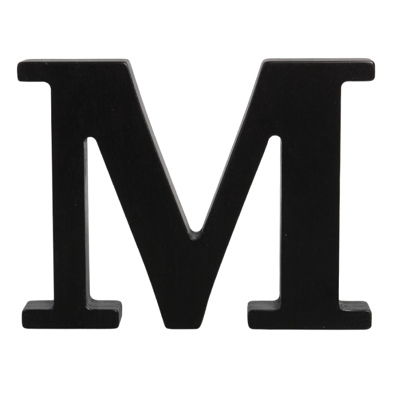 Large Wooden Capital Alphabet Letters