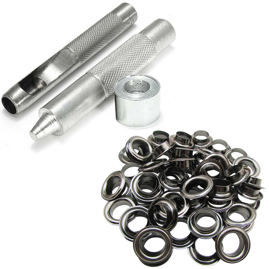 Eyelets with Tool Set - (Pack of 100)