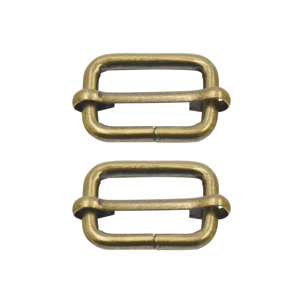 Non-Welded Metal Triglide Slider Buckles (Pack of 2)