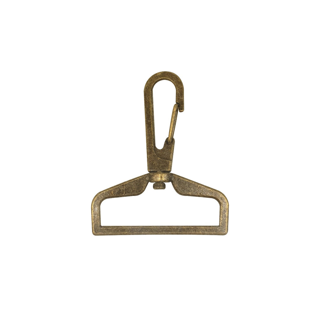 Swivel Lobster Clasp Snap Hook with Square D-Ring (Pack of 1)