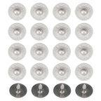 9.5mm Standard Hat Rivets (Pack of 10)