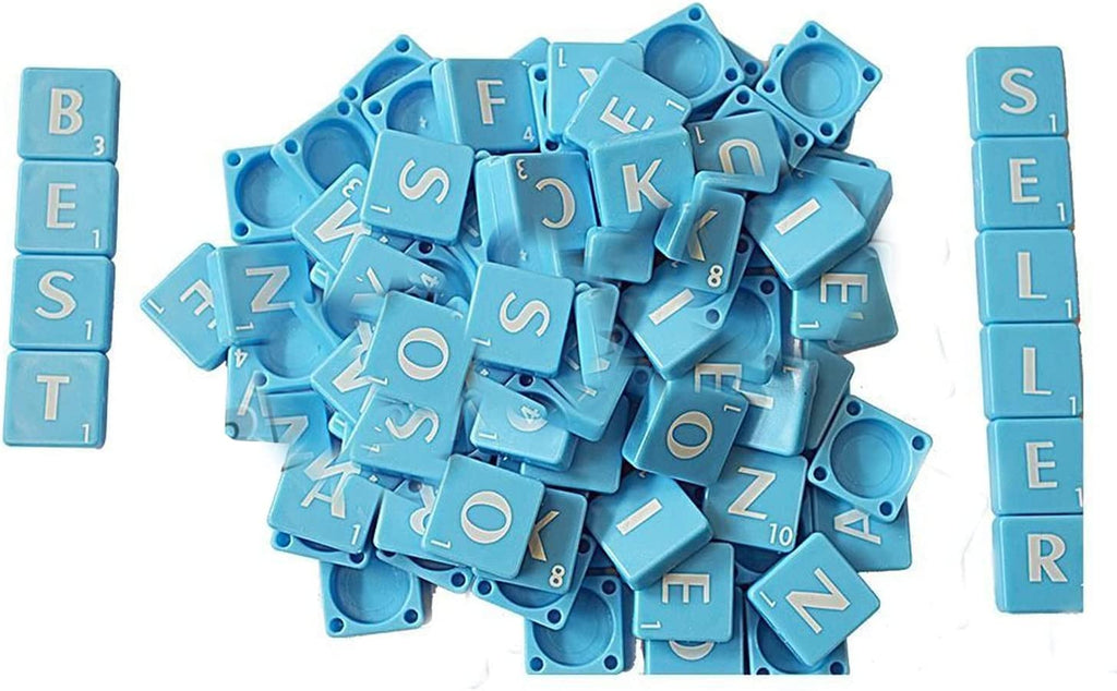 A-Z Plastic Tiles with Score Numbers