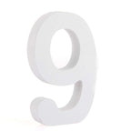 Large Wooden Flat Bottom Number