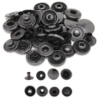 PRYM 15mm S Spring Press Studs - Pack of 10