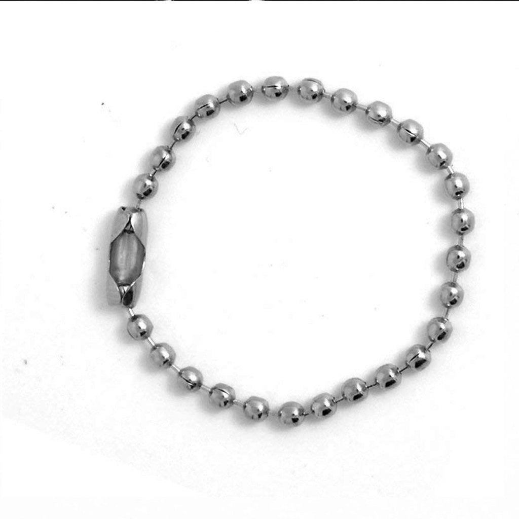 Metal Ball Chain with Connector - (Pack of 100)