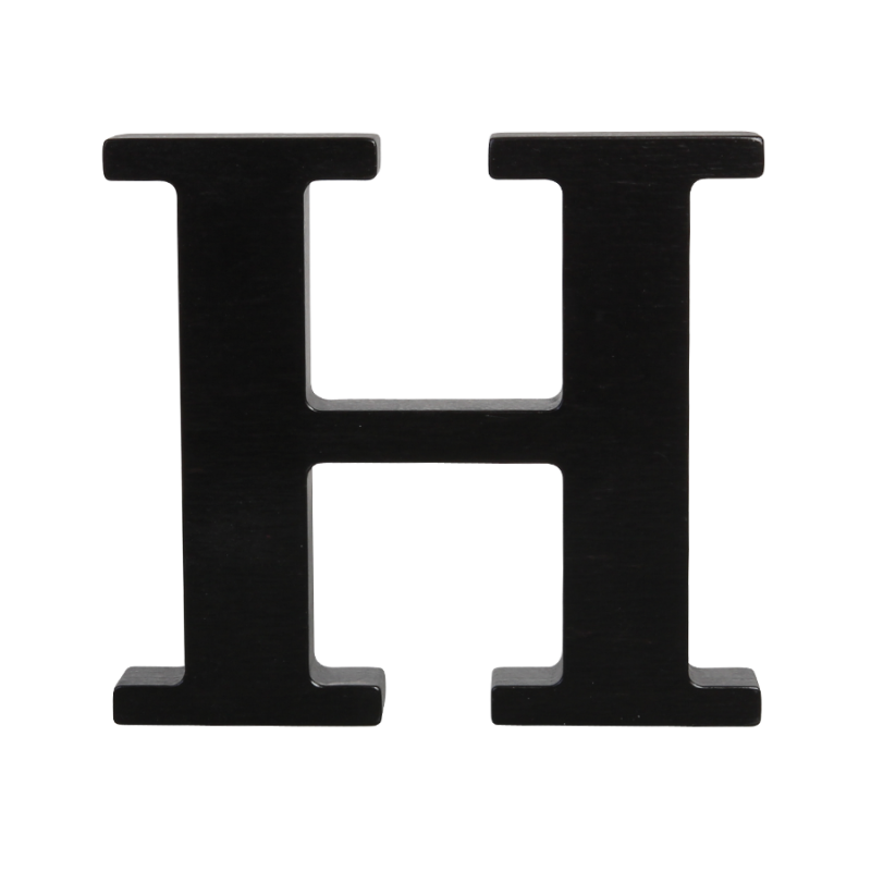 Large Wooden Capital Alphabet Letters