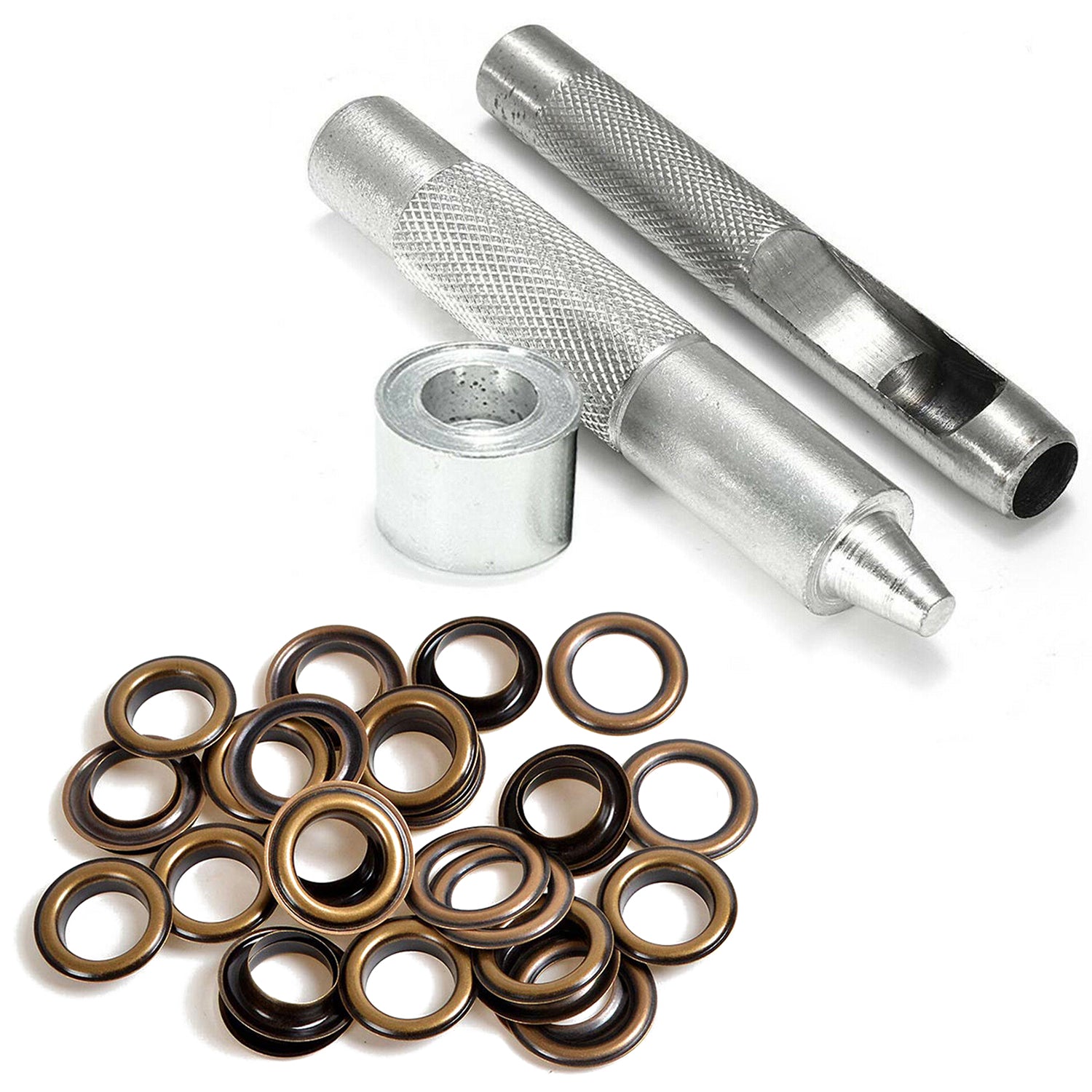 Eyelets with Tool Set - (Pack of 100)