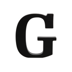 Large Wooden Capital Alphabet Letters