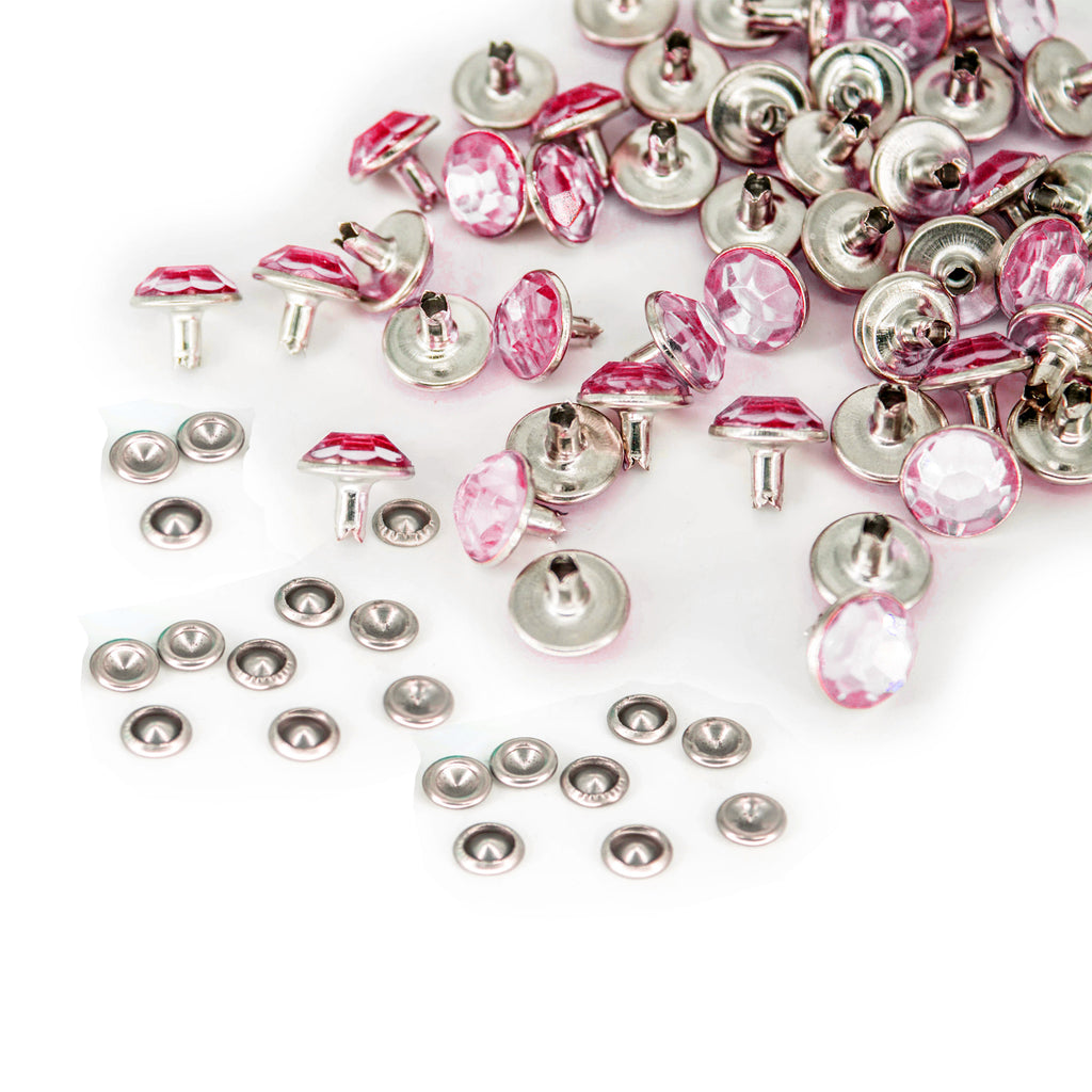 10mm Diamante Rivets (Pack of 10)