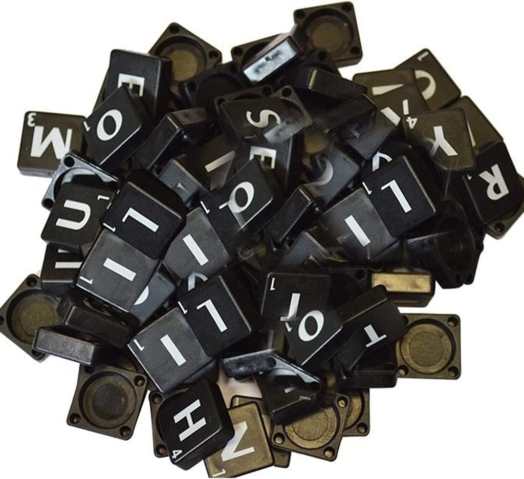 A-Z Plastic Tiles with Score Numbers