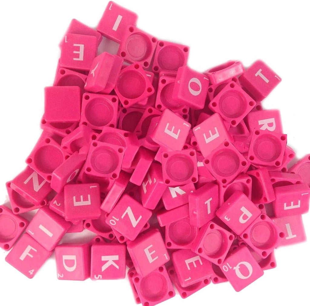 A-Z Plastic Tiles with Score Numbers