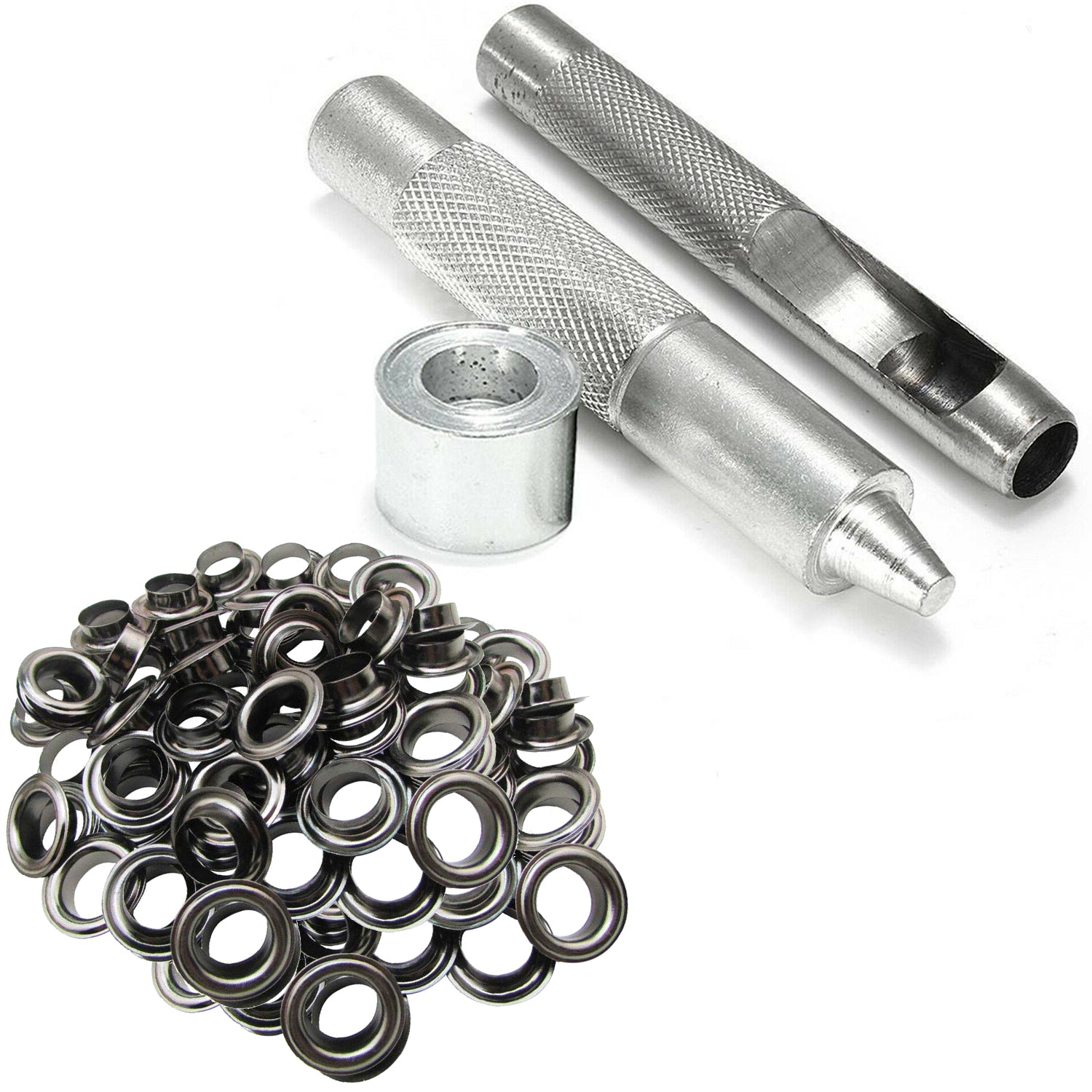 Eyelets with Tool Set - (Pack of 100)