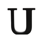 Large Wooden Capital Alphabet Letters