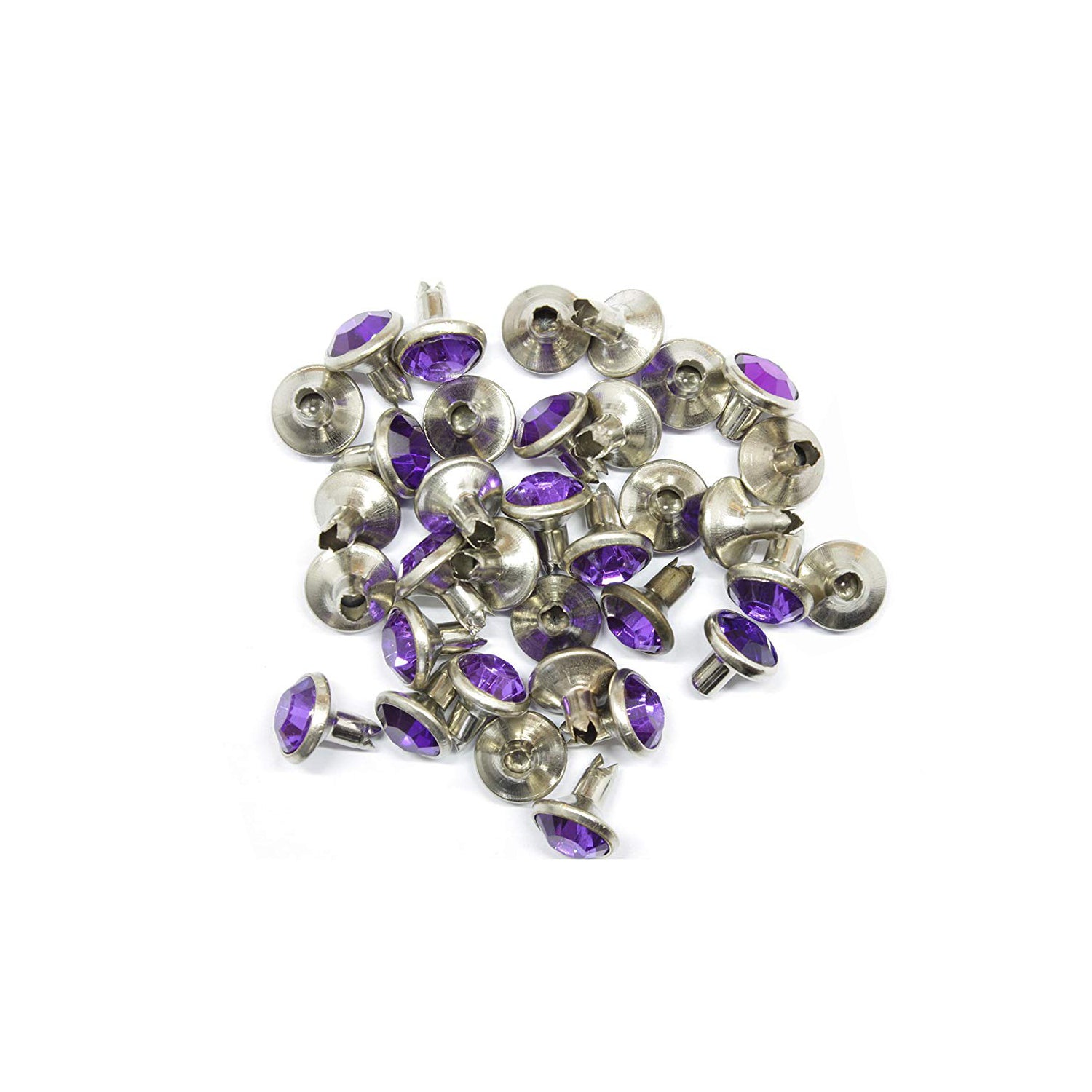 10mm Diamante Rivets (Pack of 10)