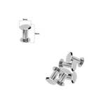 Chicago Screw Flat Head Rivets (Pack of 10)