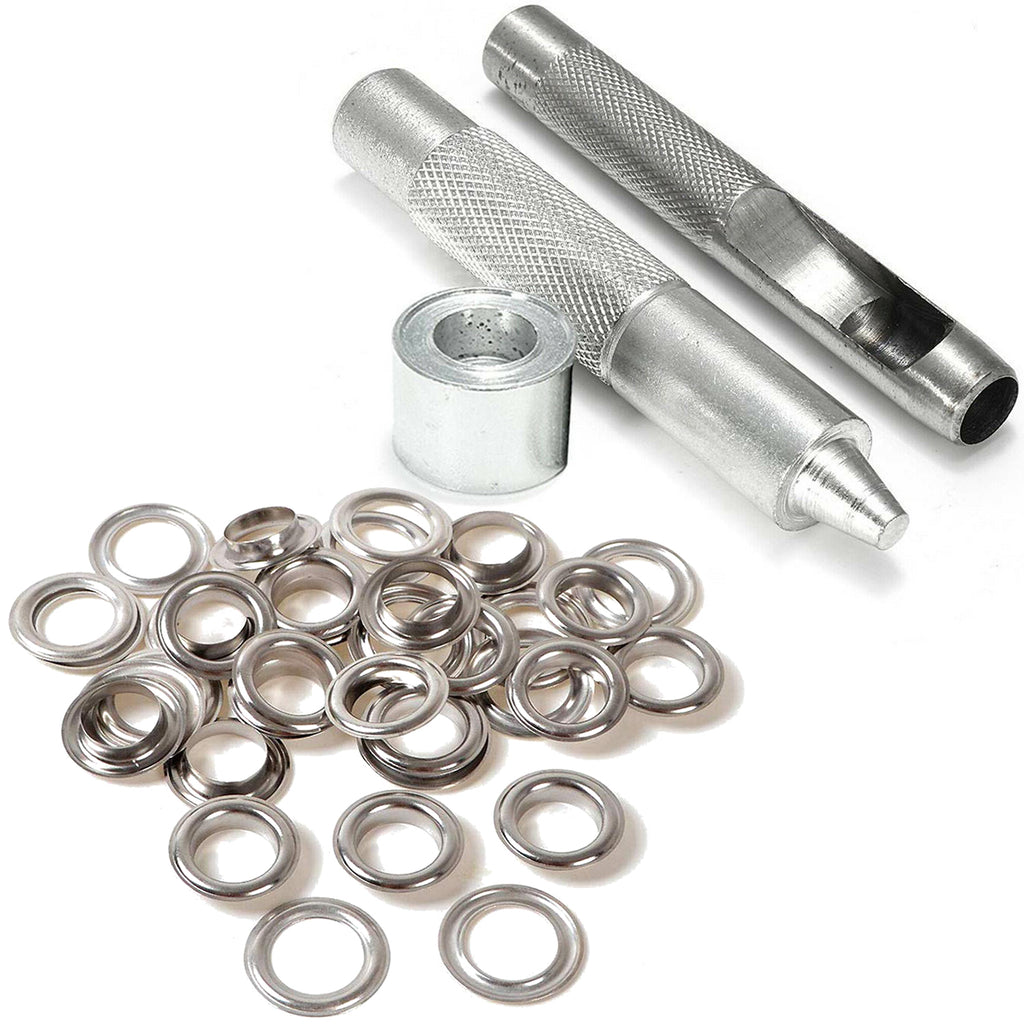 Eyelets with Tool Set - (Pack of 100)