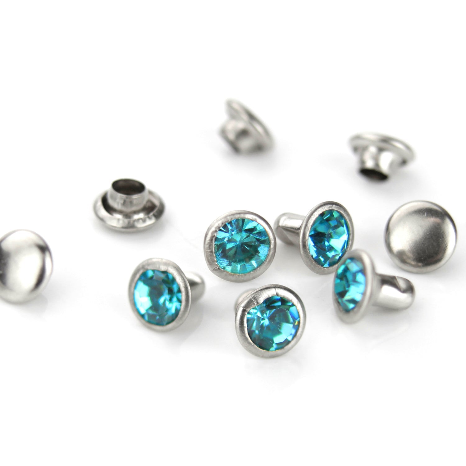 10mm Diamante Rivets (Pack of 10)