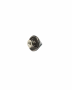 Plastic Low Cone Punk Studs with Base Pin - (Pack of 100)