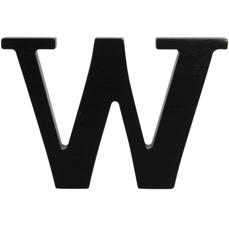 Large Wooden Capital Alphabet Letters