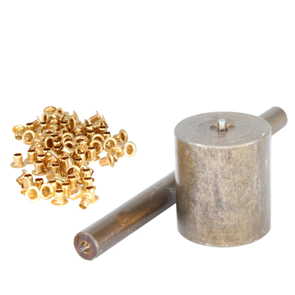 Eyelets with Tool Set - (Pack of 100)