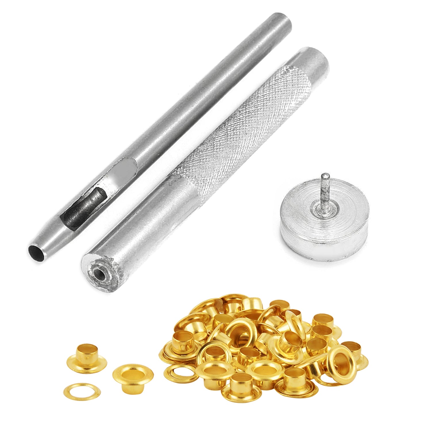 Eyelets with Tool Set - (Pack of 100)