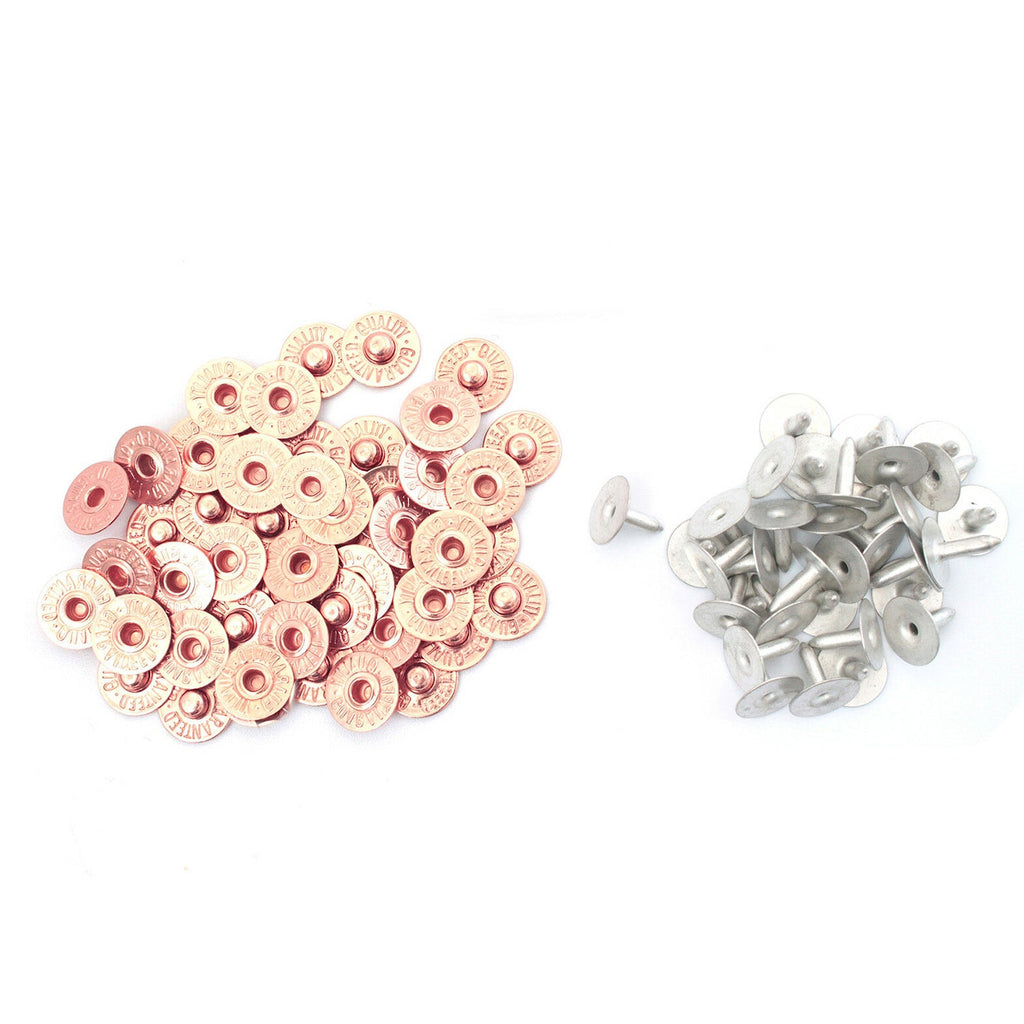 9.5mm Standard Hat Rivets (Pack of 10)
