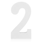 Large Wooden Flat Bottom Number