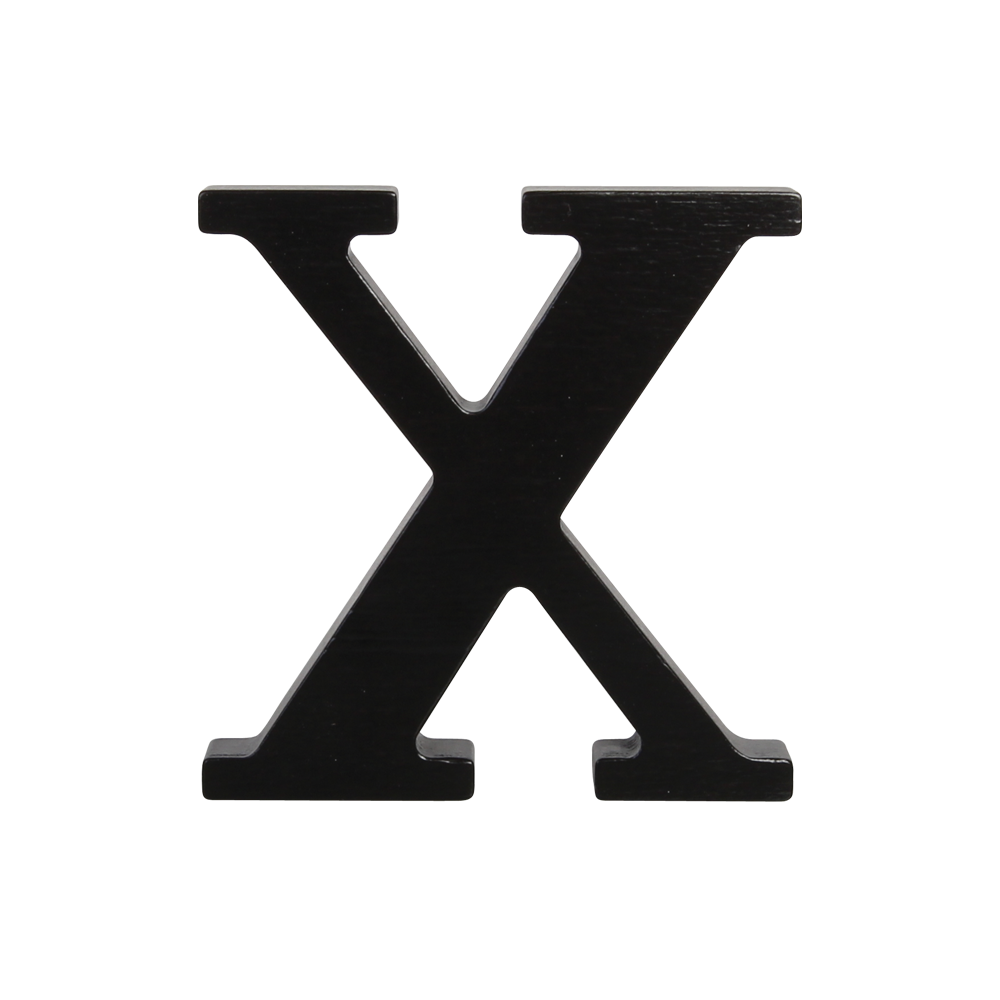 Large Wooden Capital Alphabet Letters